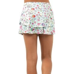 Follow The Beat With Back Pocket Skirt Girls - Light Blue, Multicoloured 8 Follow The Beat With Back Pocket Skirt Girls - Light Blue, Multicoloured -Sports Supplies Shop 01095000 12