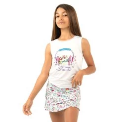 Follow The Beat With Back Pocket Skirt Girls - Light Blue, Multicoloured 9 Follow The Beat With Back Pocket Skirt Girls - Light Blue, Multicoloured -Sports Supplies Shop 01095000 13