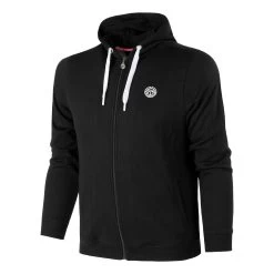 BIDI BADU Keno Basic Zip Hoodie Men - Black