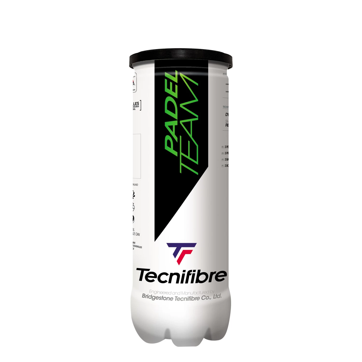 TECNIFIBRE Team 3 Ball Tube 1 TECNIFIBRE Team 3 Ball Tube