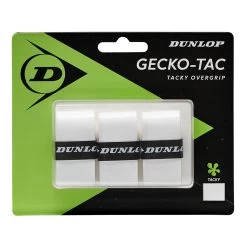 Dunlop Gecko-Tac 3 Pack - White