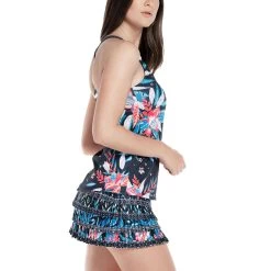 Keepin' It Rio With Bra Tank Top Women - Blue, Multicoloured 13 Keepin' It Rio With Bra Tank Top Women - Blue, Multicoloured -Sports Supplies Shop 01311000 15