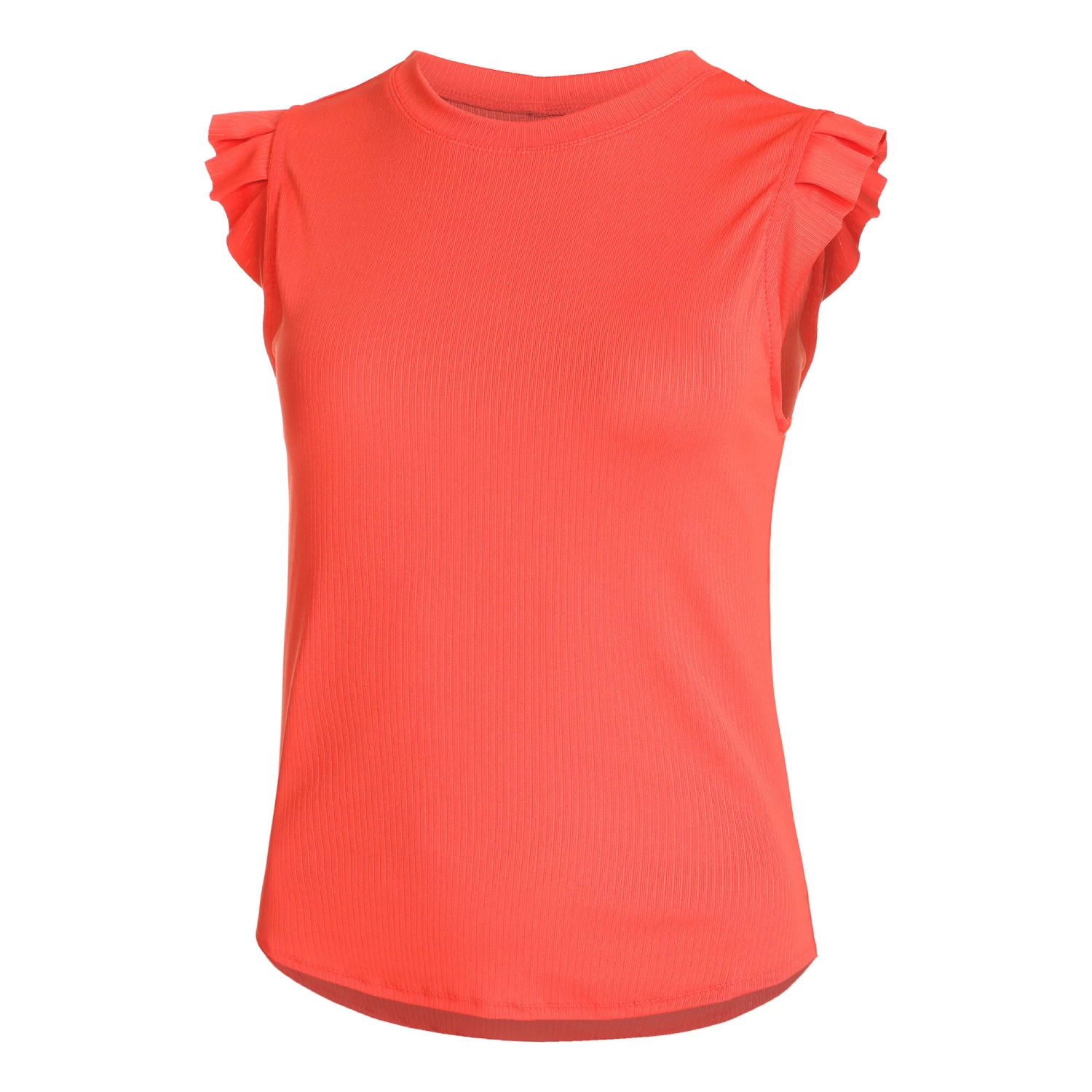 Bring Rib On Tank Top Women - Coral 1 Bring Rib On Tank Top Women - Coral