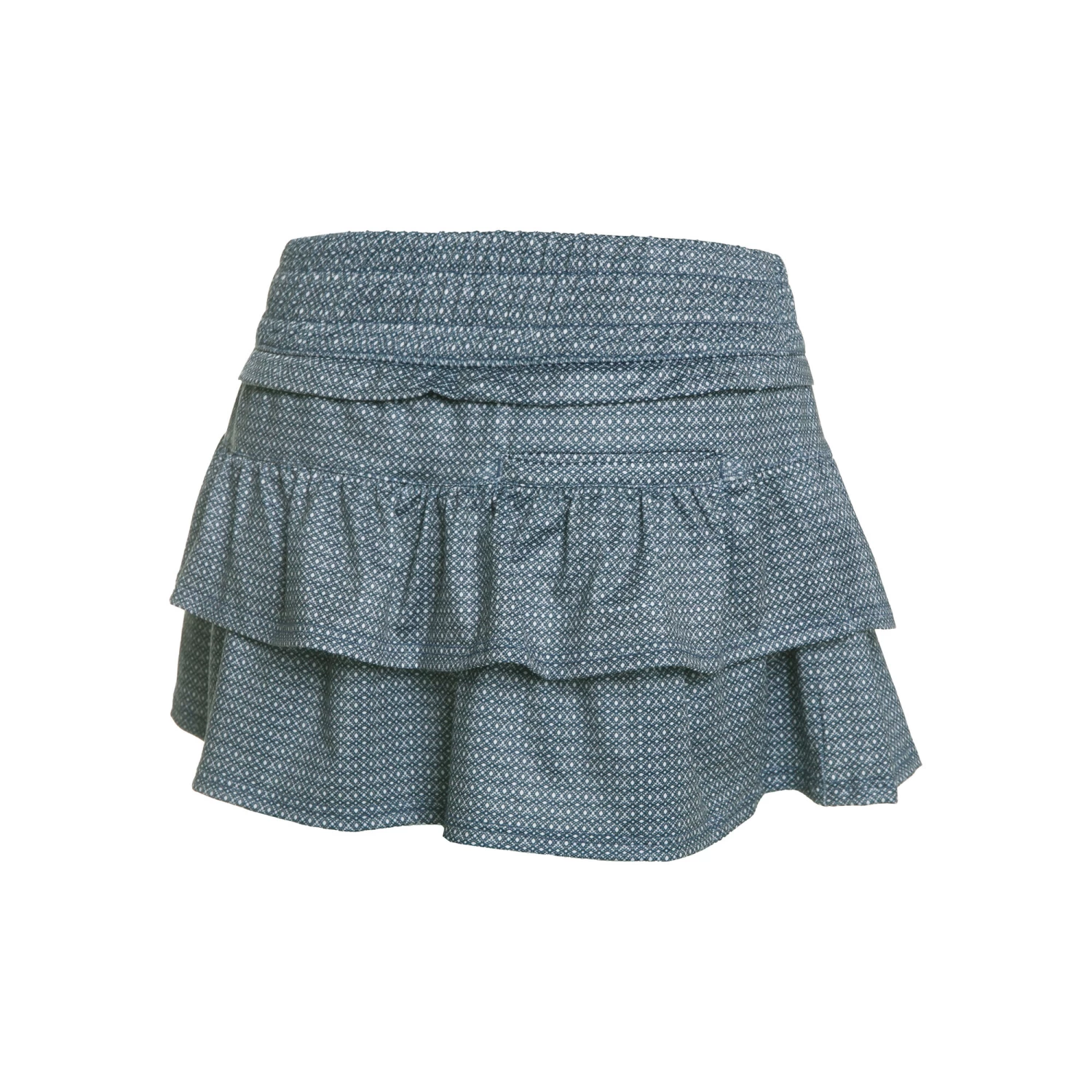 Royal Palm With Pocket Skirt Girls - Dark Blue, White 2 Royal Palm With Pocket Skirt Girls - Dark Blue, White - Image 2