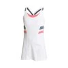 Fast Rally Dress Girls - White, Multicoloured