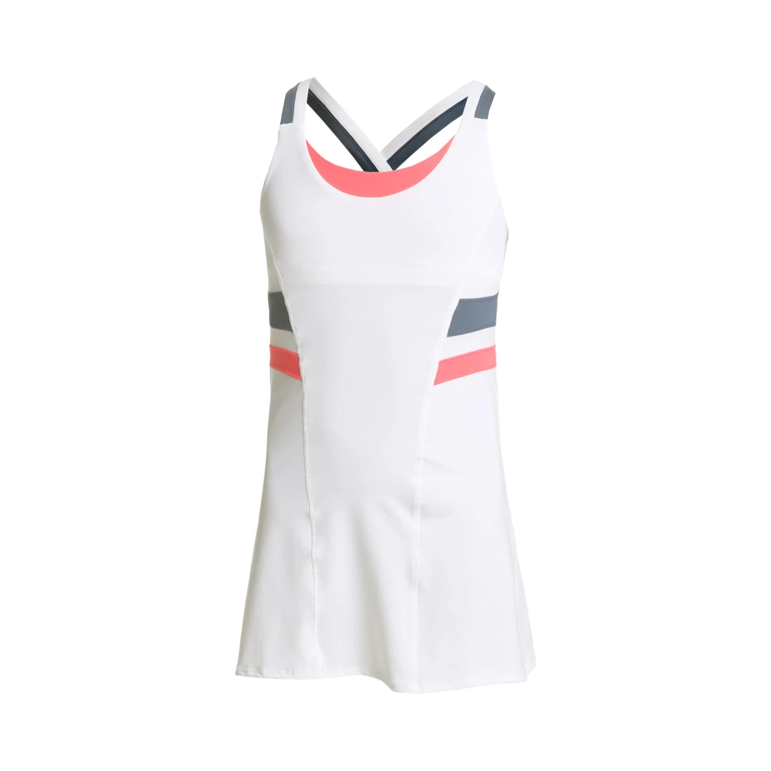 Fast Rally Dress Girls - White, Multicoloured 1 Fast Rally Dress Girls - White, Multicoloured