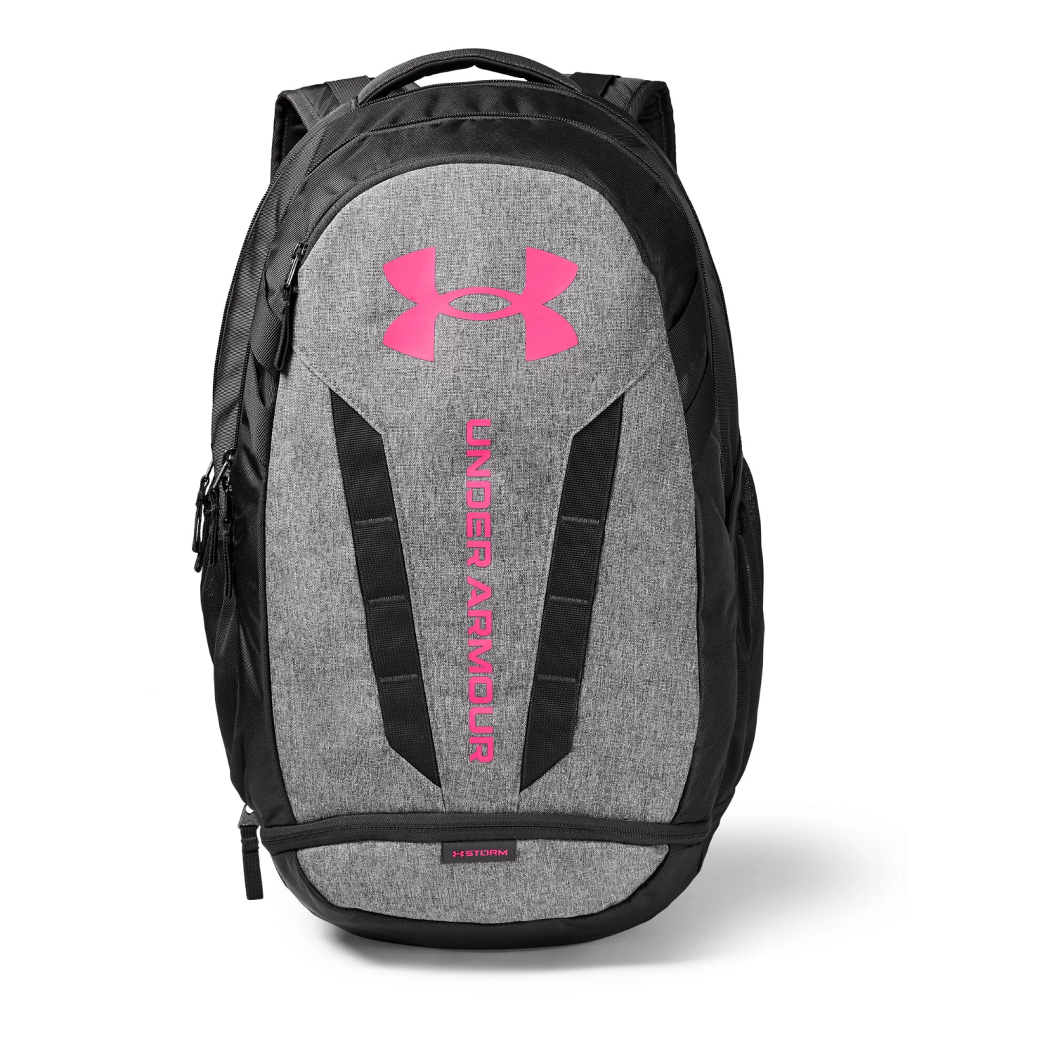 Under Armour Hustle 5.0 Backpack - Grey, Black 1 Under Armour Hustle 5.0 Backpack - Grey, Black