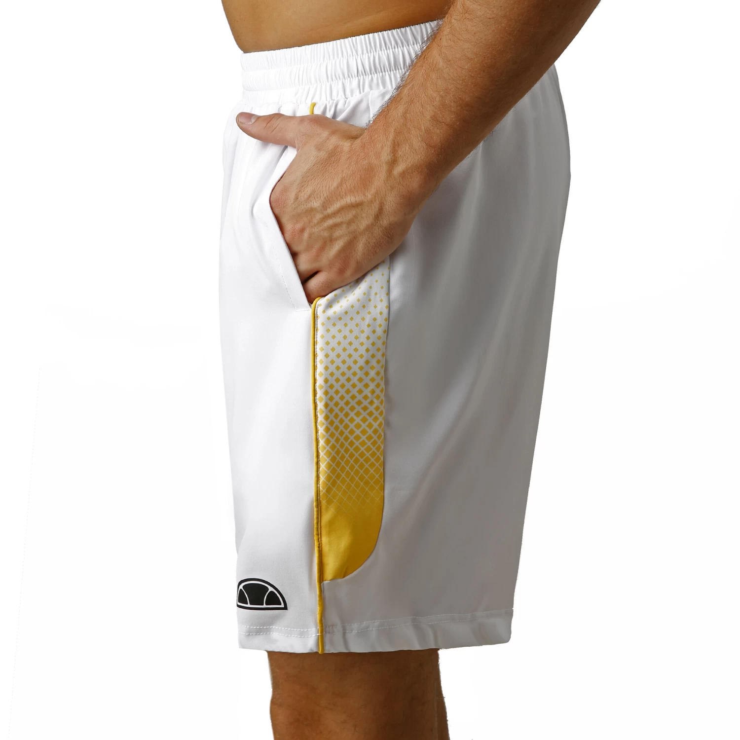 Ellesse Enzo Shorts Men - White, Yellow 3 Ellesse Enzo Shorts Men - White, Yellow - Image 3