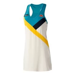 Ellesse Fontaine Dress Women - Cream, Turquoise