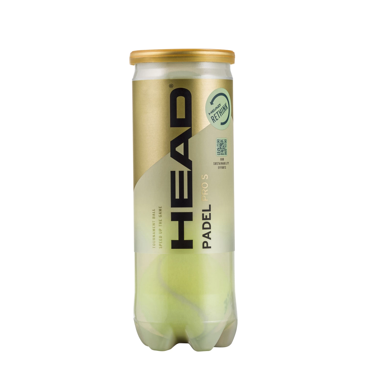 Head Padel Pro S 3 Ball Tube 1 Head Padel Pro S 3 Ball Tube