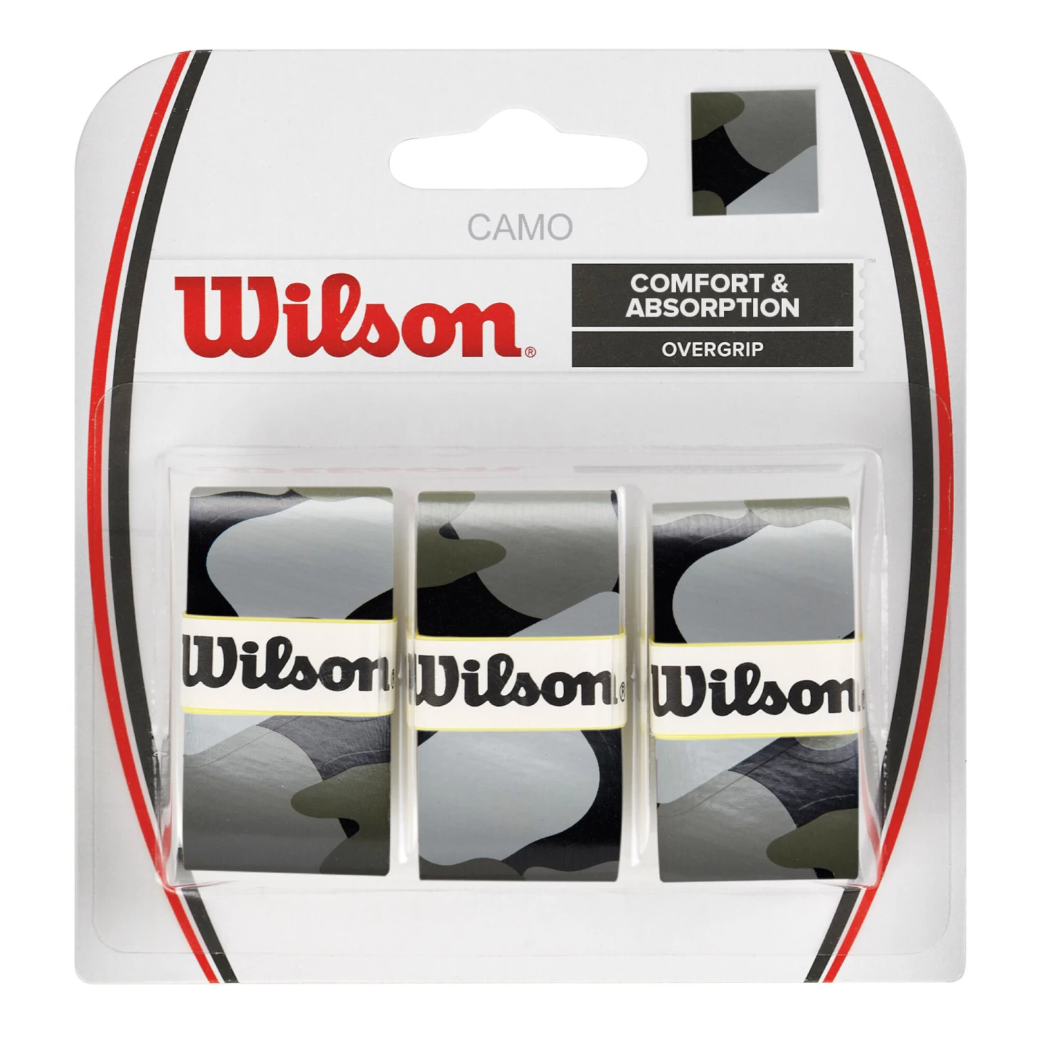 Wilson Camo 3 Pack - Black, Grey 1 Wilson Camo 3 Pack - Black, Grey