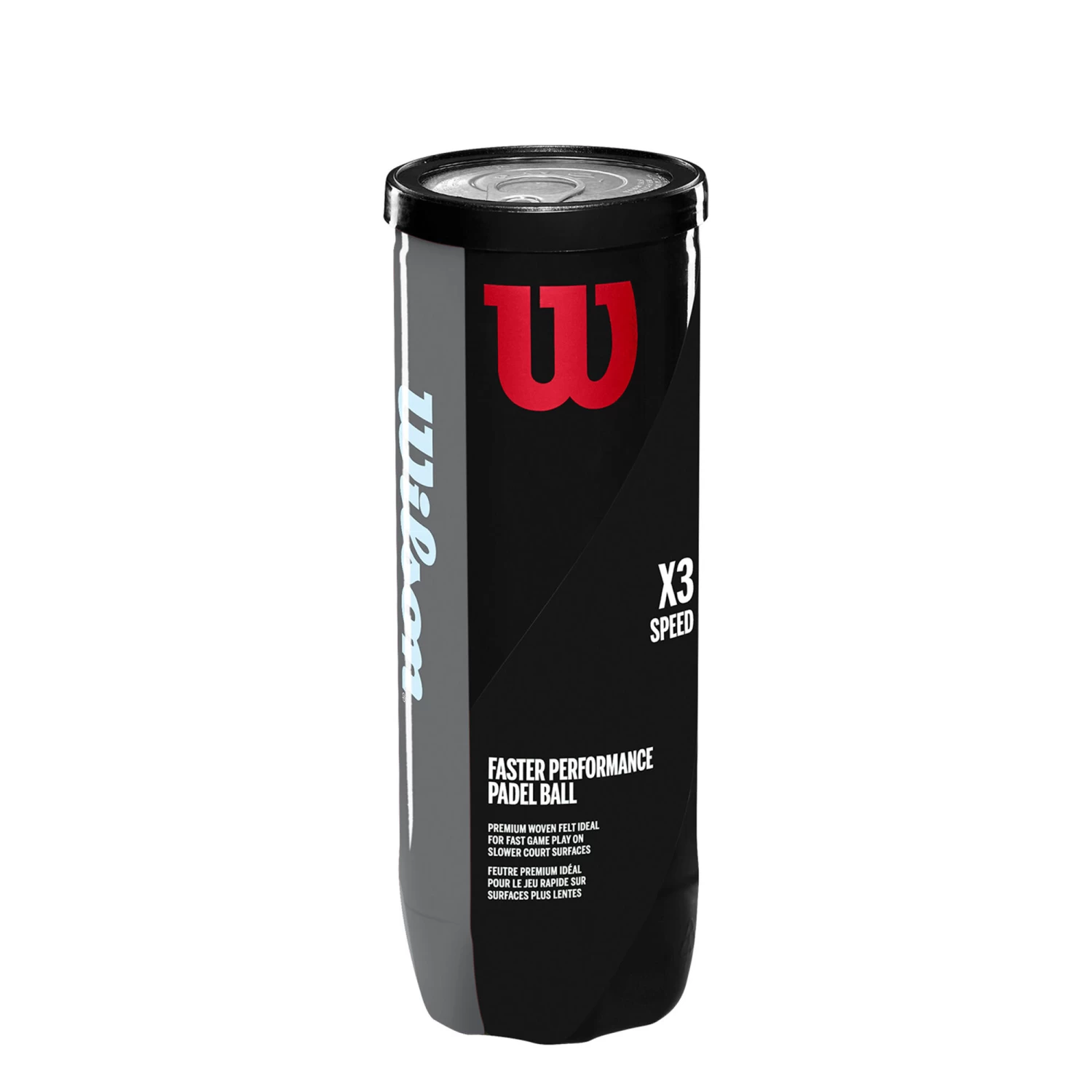Wilson Padel X3 Speed Ball 3 Ball Tube 2 Wilson Padel X3 Speed Ball 3 Ball Tube - Image 2