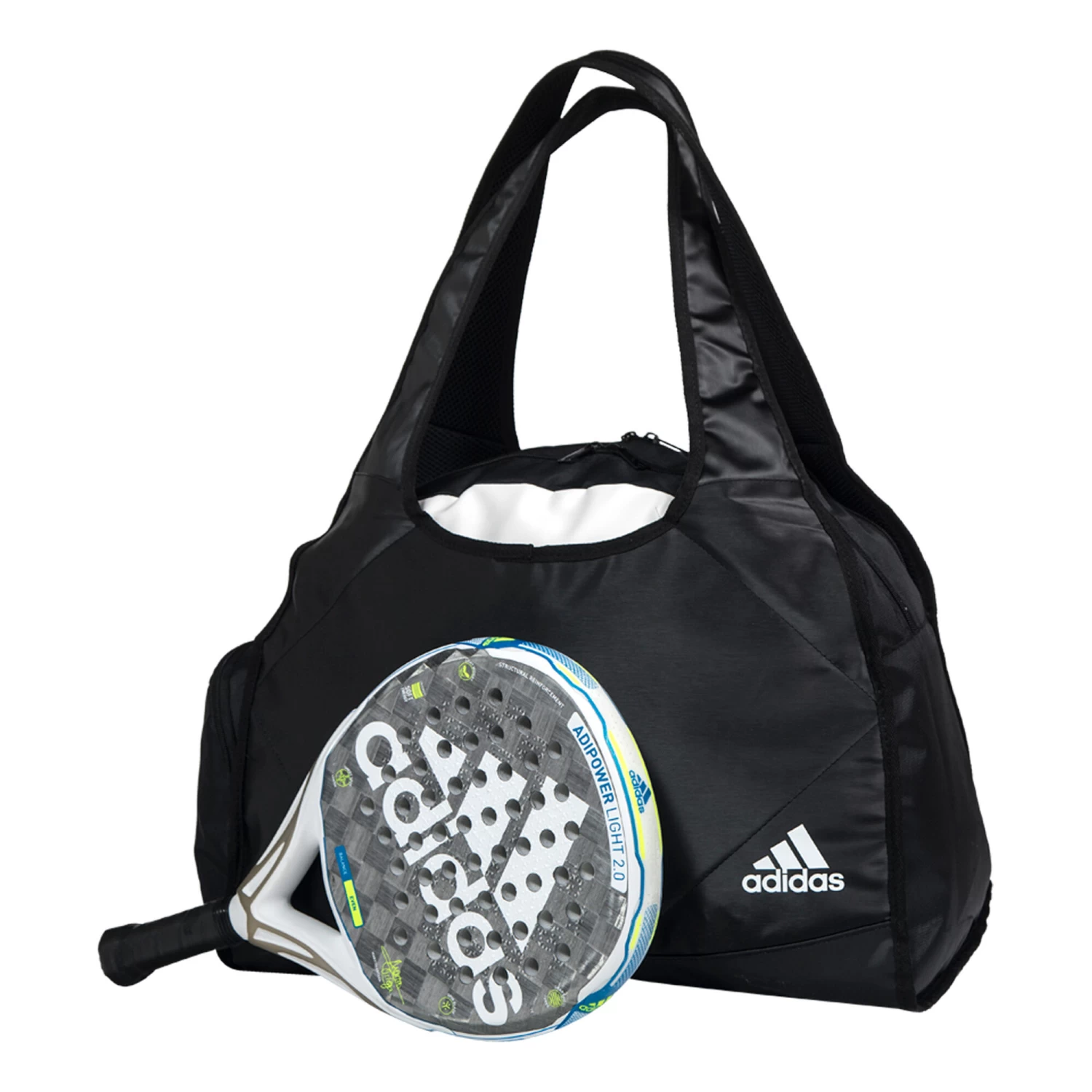 ADIDAS Big Weekend Bag Padel Sports Bag - Black, White 2 ADIDAS Big Weekend Bag Padel Sports Bag - Black, White - Image 2