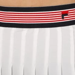 Fila Saffira Skirt Women - White, Blue -Sports Supplies Shop 01781000 32