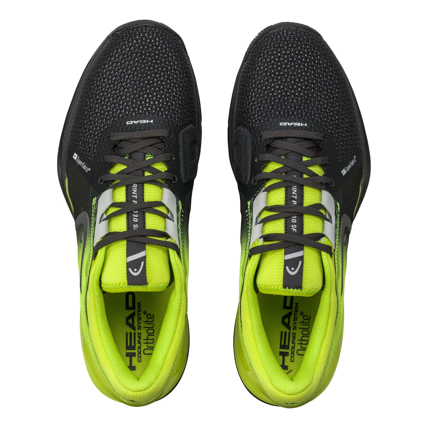 Head Sprint Pro 3.0 SF Clay Court Shoe Men - Black, Yellow 3 Head Sprint Pro 3.0 SF Clay Court Shoe Men - Black, Yellow - Image 3