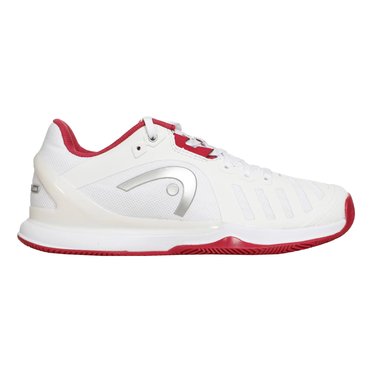 Head Sprint Evo 3.0 Clay Court Shoe Women - White, Berry 1 Head Sprint Evo 3.0 Clay Court Shoe Women - White, Berry
