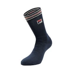 Fila Heritage Tennis Socks - Dark Blue, White