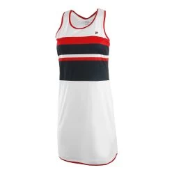 Fila Doro Dress Women - White, Dark Blue -Sports Supplies Shop 02002000 000