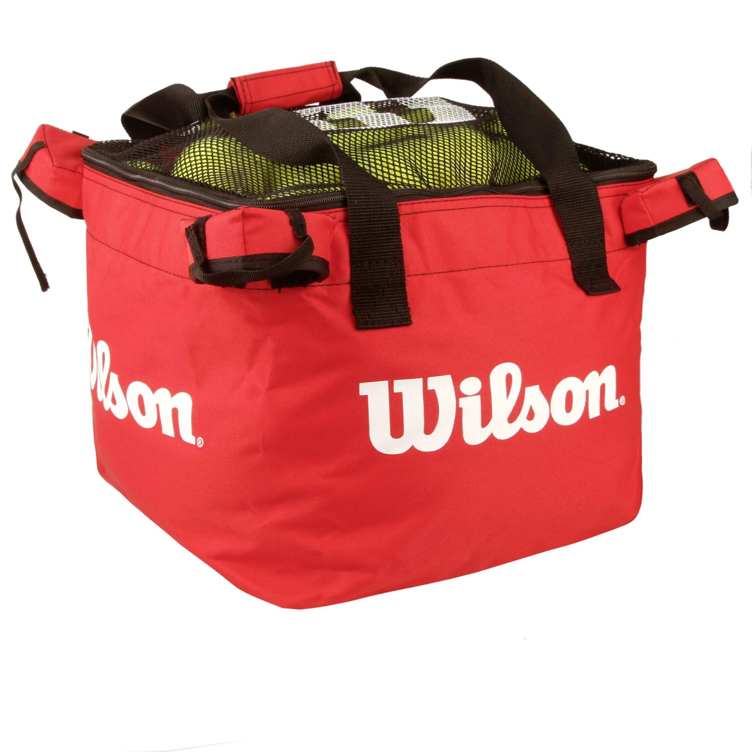 Wilson Tennis Teaching Cart Ball Pocket Replacement - Red 1 Wilson Tennis Teaching Cart Ball Pocket Replacement - Red
