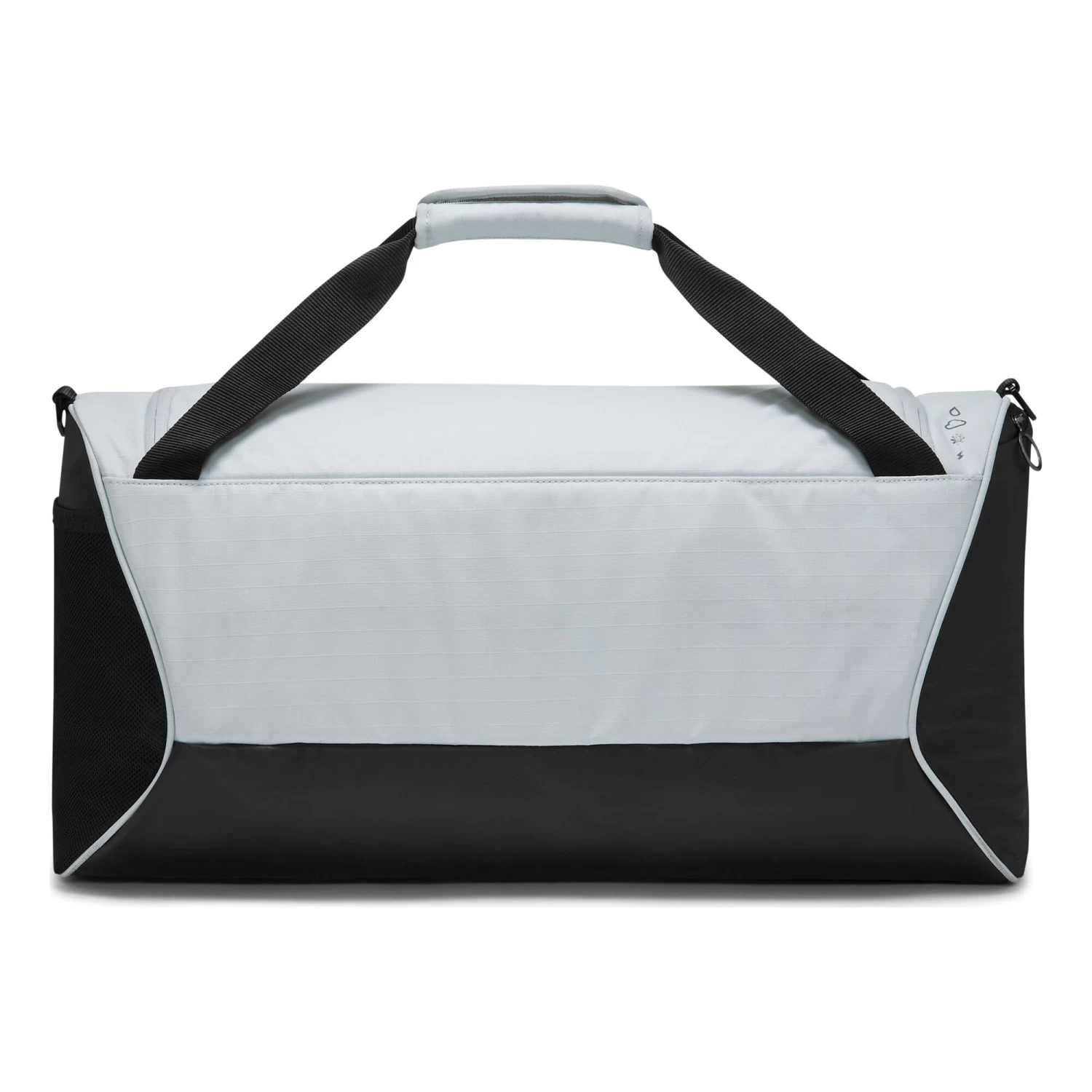 Nike Brasilia Sports Bag - Silver, Black 2 Nike Brasilia Sports Bag - Silver, Black - Image 2