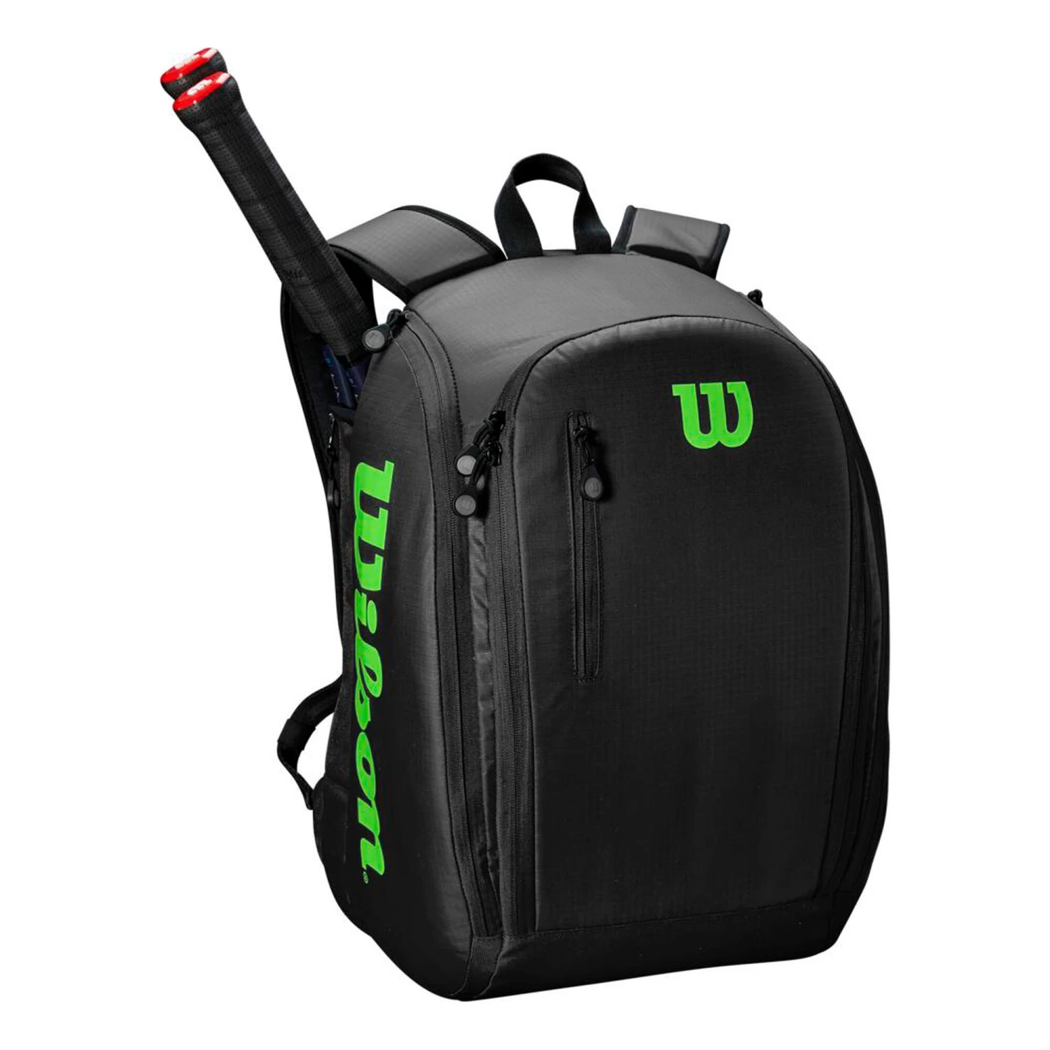 Wilson Tour Backpack - Black, Green 2 Wilson Tour Backpack - Black, Green - Image 2