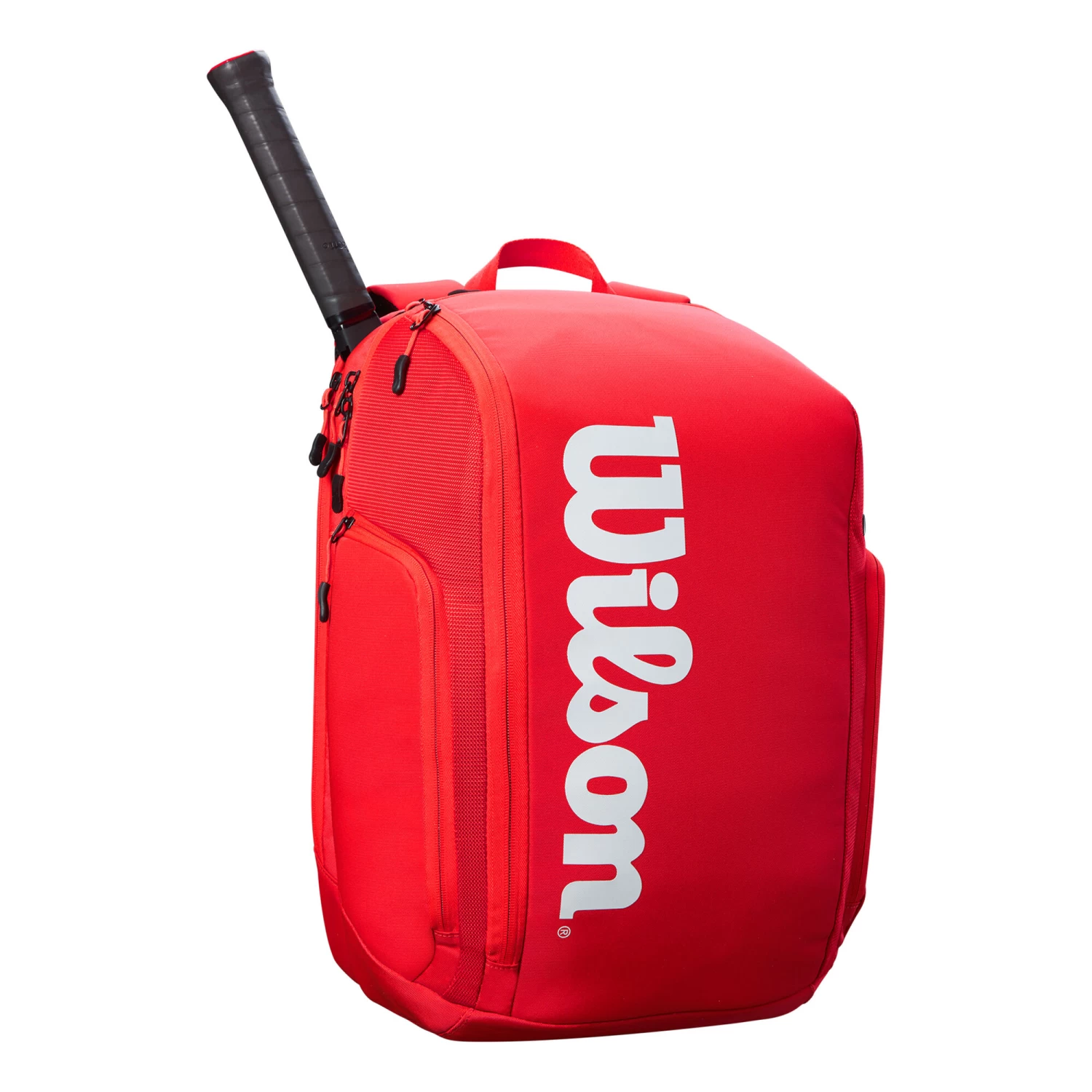 Wilson Super Tour Pro Staff Backpack - Red, White 2 Wilson Super Tour Pro Staff Backpack - Red, White - Image 2