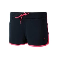 Fila Caro Shorts Women - Dark Blue, Red