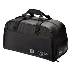 Wilson Bela Small Duffle Padel Sports Bag - Black, Silver
