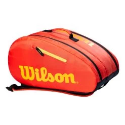 Wilson Youth Racquet Bag Padel Racket Bag - Orange, Yellow