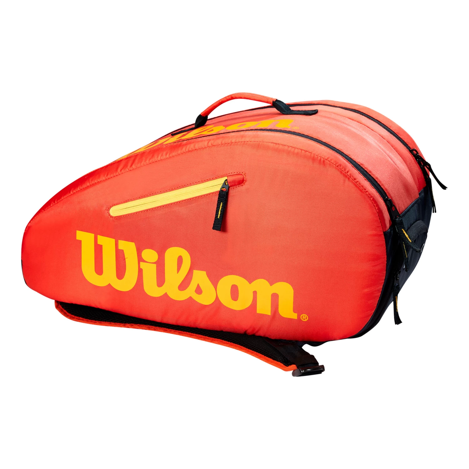 Wilson Youth Racquet Bag Padel Racket Bag - Orange, Yellow 3 Wilson Youth Racquet Bag Padel Racket Bag - Orange, Yellow - Image 3