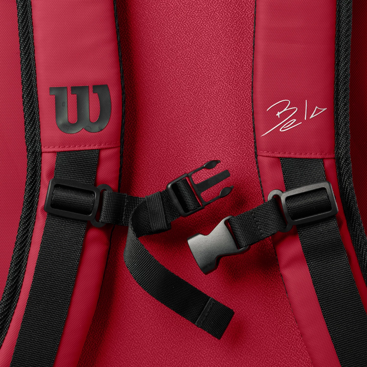 Wilson Bela DNA Super Tour Padel Racket Bag - Red 4 Wilson Bela DNA Super Tour Padel Racket Bag - Red - Image 4