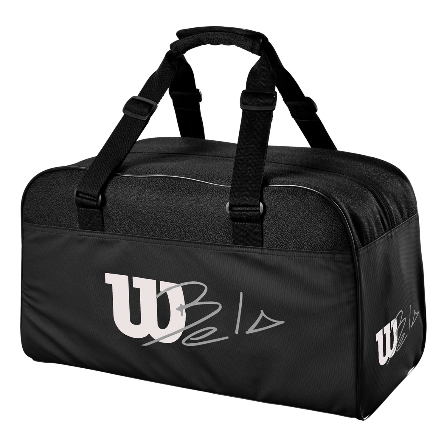 Wilson Bela DNA Small Duffle Padel Sports Bag - Black 2 Wilson Bela DNA Small Duffle Padel Sports Bag - Black - Image 2