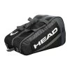 Head Core Padel Combi Padel Racket Bag - Black, White