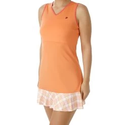 Fila Zoe Dress Women - Apricot, Multicoloured
