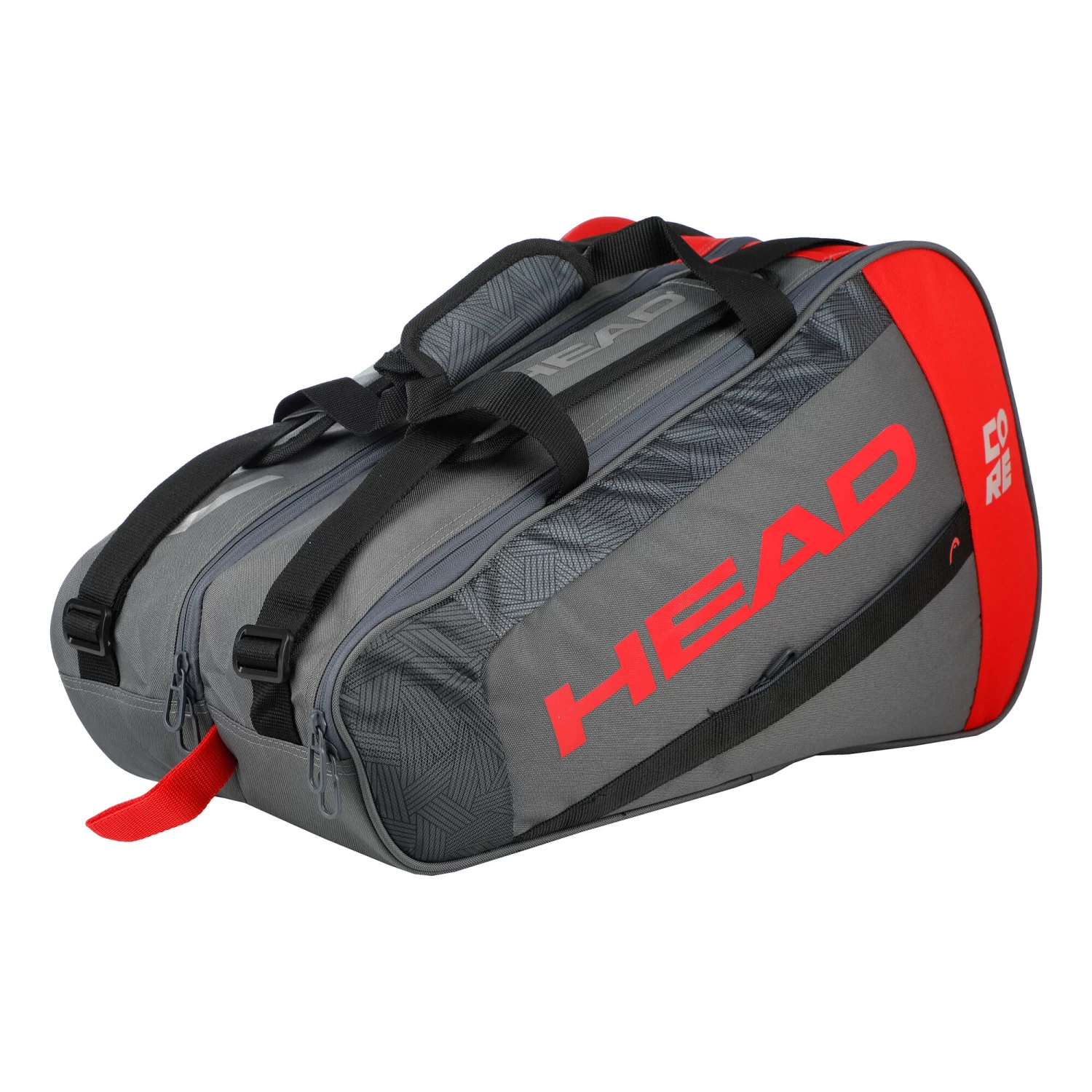Head Core Padel Combi Padel Racket Bag - Anthracite, Red 1 Head Core Padel Combi Padel Racket Bag - Anthracite, Red