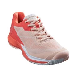 Wilson Rush Pro 3.5 Clay Court Shoe Women - Coral, Ecru -Sports Supplies Shop 02439000 000