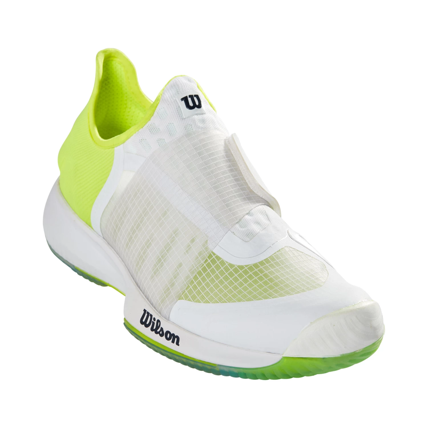 Wilson Kaos Mirage All Court Shoe Men - White, Neon Yellow 4 Wilson Kaos Mirage All Court Shoe Men - White, Neon Yellow - Image 4