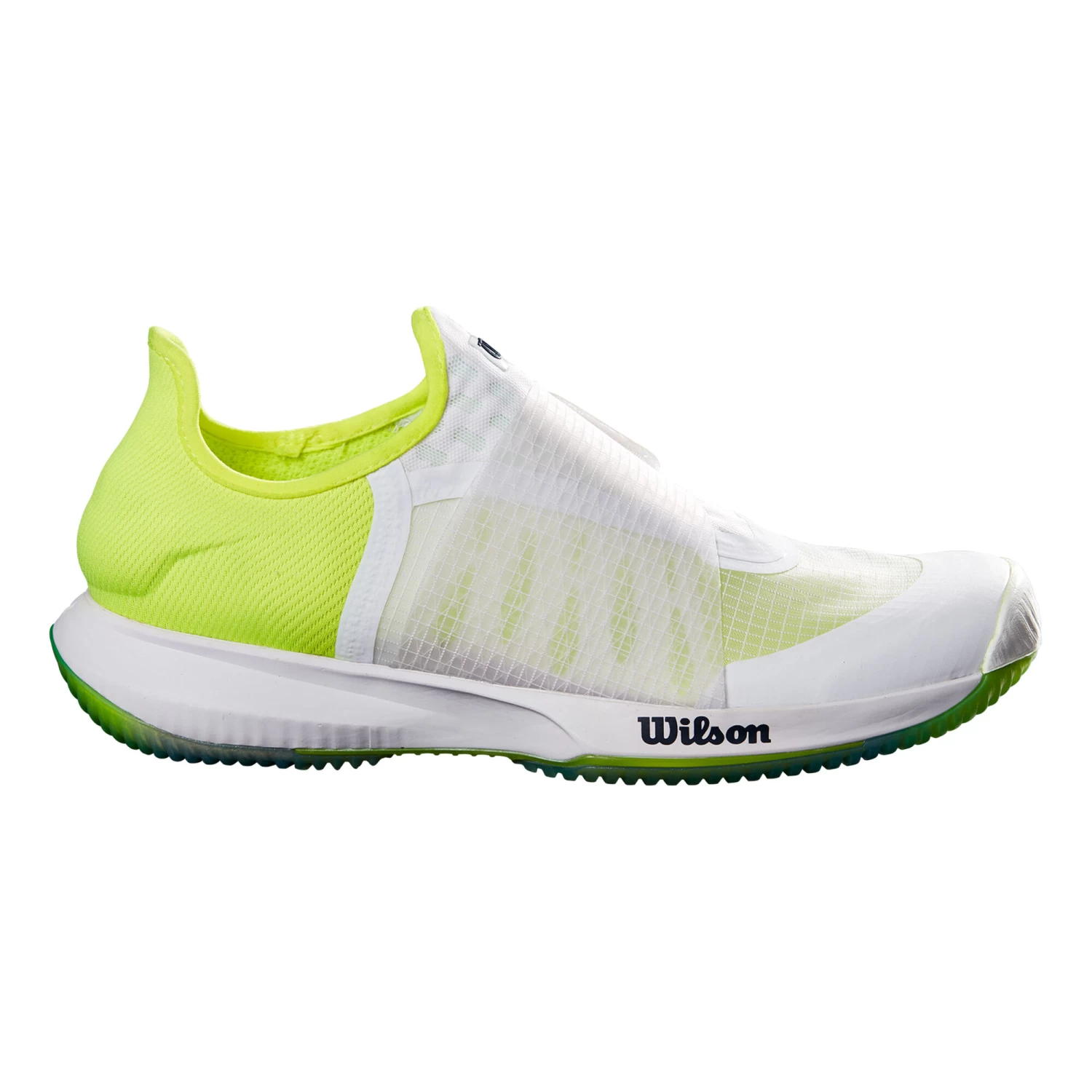 Wilson Kaos Mirage All Court Shoe Men - White, Neon Yellow 1 Wilson Kaos Mirage All Court Shoe Men - White, Neon Yellow