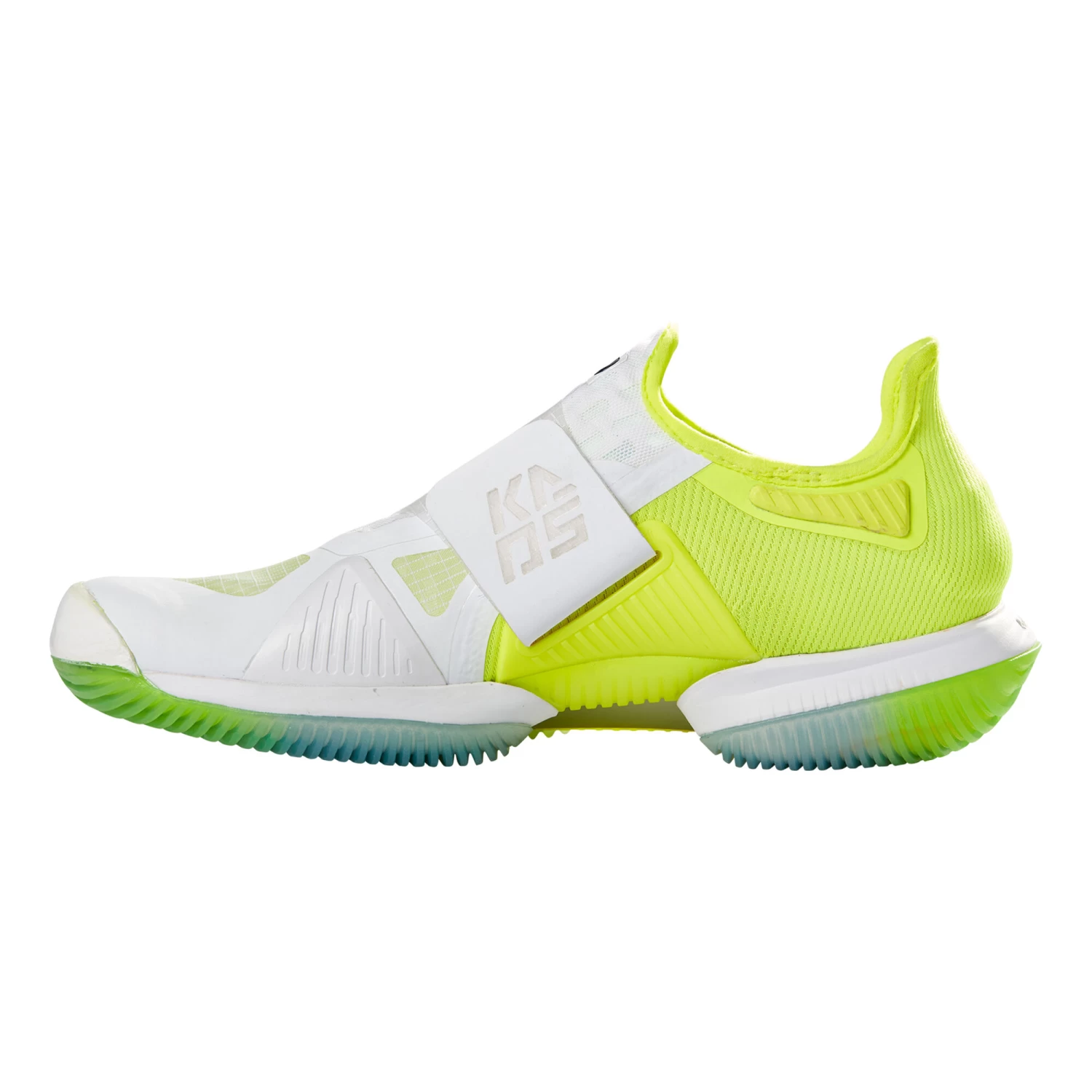 Wilson Kaos Mirage All Court Shoe Men - White, Neon Yellow 2 Wilson Kaos Mirage All Court Shoe Men - White, Neon Yellow - Image 2