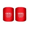 Wilson Wristband 2 Pack - Red, White