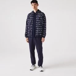 Lacoste Tracksuit Men - Blue, White -Sports Supplies Shop 03850000 17