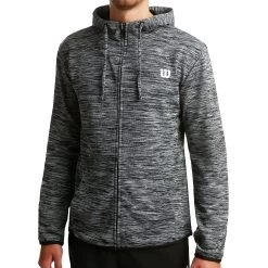 Wilson Training Hooded Training Jacket Men - Grey, Dark Grey