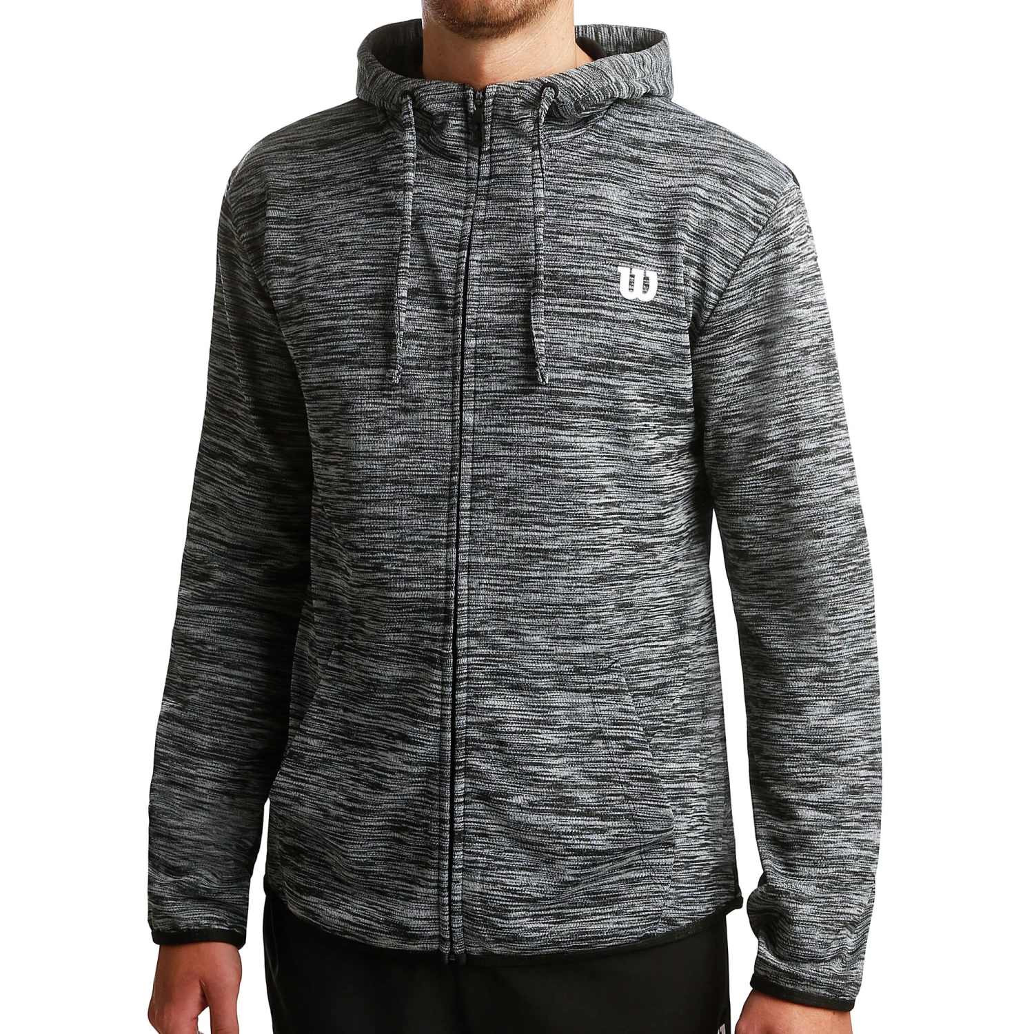 Wilson Training Hooded Training Jacket Men - Grey, Dark Grey 1 Wilson Training Hooded Training Jacket Men - Grey, Dark Grey