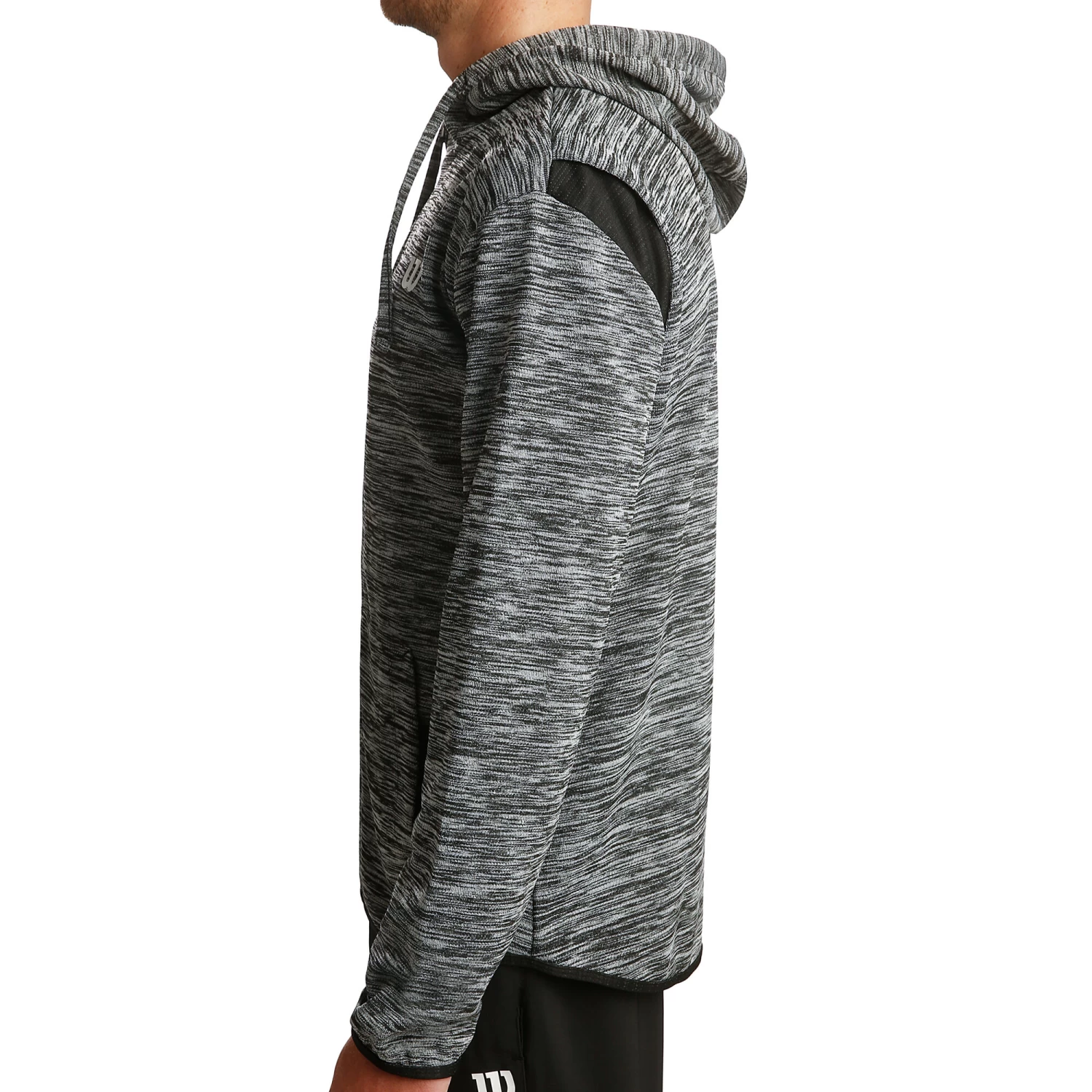 Wilson Training Hooded Training Jacket Men - Grey, Dark Grey 4 Wilson Training Hooded Training Jacket Men - Grey, Dark Grey - Image 4