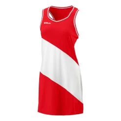 Wilson Team II Dress Women - Red, White