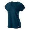 Wilson Training V-Neck T-Shirt Women - Petrol