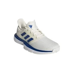 ADIDAS Sole Court All Court Shoe Kids - Cream, Blue -Sports Supplies Shop 05018000 000