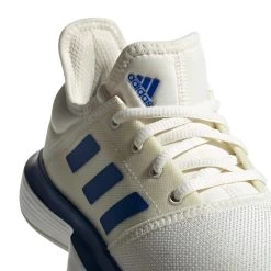 ADIDAS Sole Court All Court Shoe Kids - Cream, Blue -Sports Supplies Shop 05018000 11