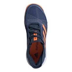ADIDAS Adizero Club All Court Shoe Kids - Dark Blue, Orange -Sports Supplies Shop 05038000 0 4