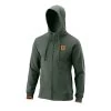 Wilson Script Eco Slimfit Zip Hoodie Men - Green